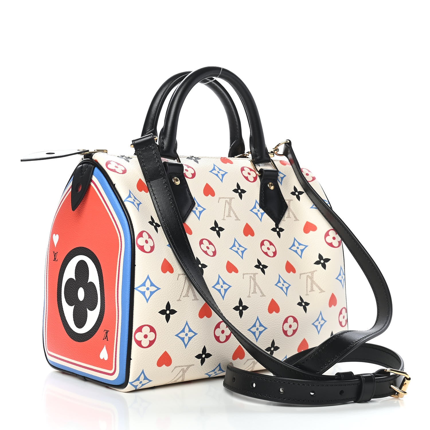 Louis Vuitton Game On Speedy Bandouliere 25 White 3 of 8
