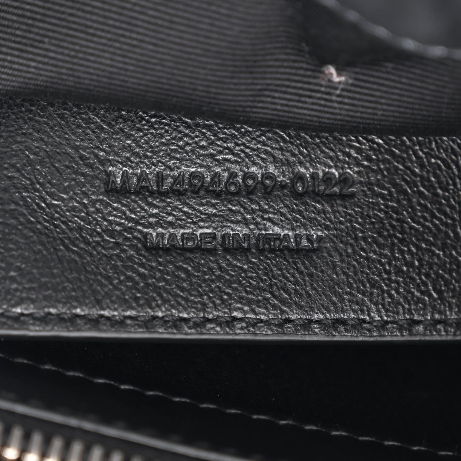 Saint Laurent Calfskin Y Quilted Monogram Small Loulou Chain Satchel Black 7 of 10