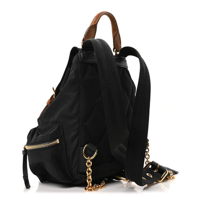 Burberry Nylon Small Rucksack Backpack Black 3 of 10