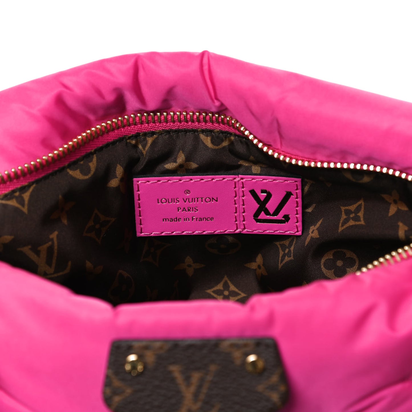 Econyl Monogram Pillow Maxi Multi Pochette Accessories Mini Pochette Fuchsia