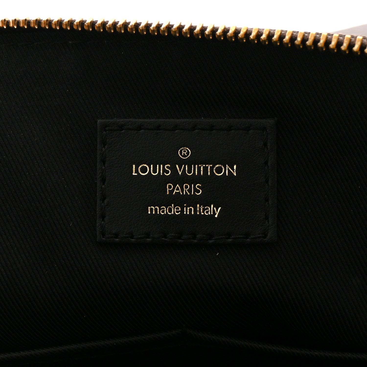 Louis Vuitton Damier Ebene Odeon Tote MM Black 6 of 10