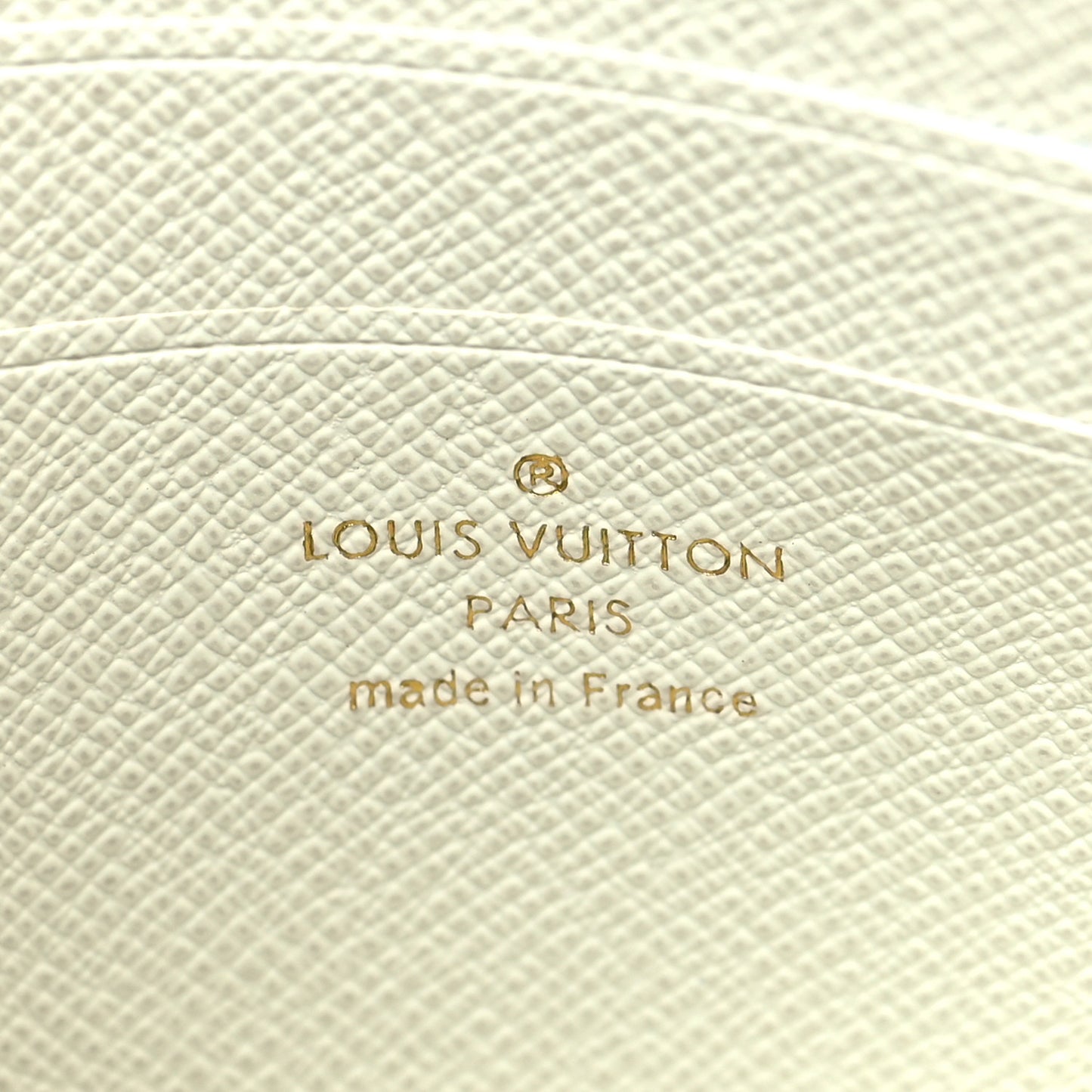 Monogram Giant Crafty Double Zip Pochette Creme Caramel