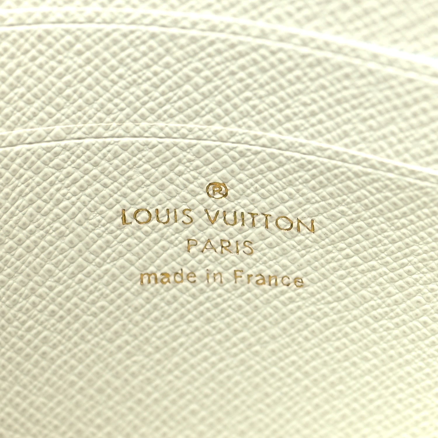 Louis Vuitton Monogram Giant Crafty Double Zip Pochette Creme Caramel 7 of 10