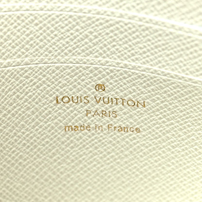 Louis Vuitton Monogram Giant Crafty Double Zip Pochette Creme Caramel 7 of 10