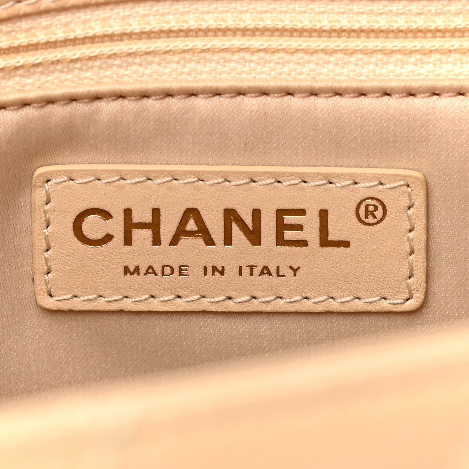 Chanel Caviar Quilted Grand Shopping Tote GST Beige Clair 7 of 11