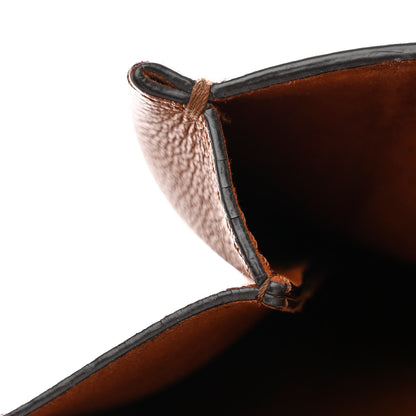 Louis Vuitton Calfskin Lockmeto Caramel Creme Black 15 of 20