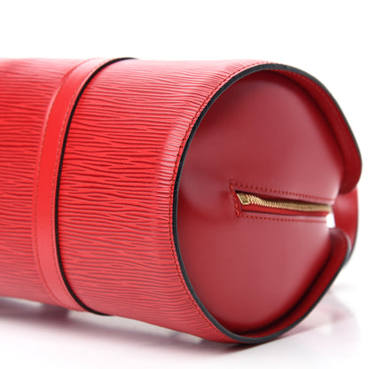 Louis Vuitton Epi Soufflot Castillan Red 8 of 11