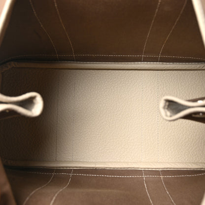 Hermes Toile Negonda Garden Party 30 TPM Tote Craie Etoupe 5 of 10