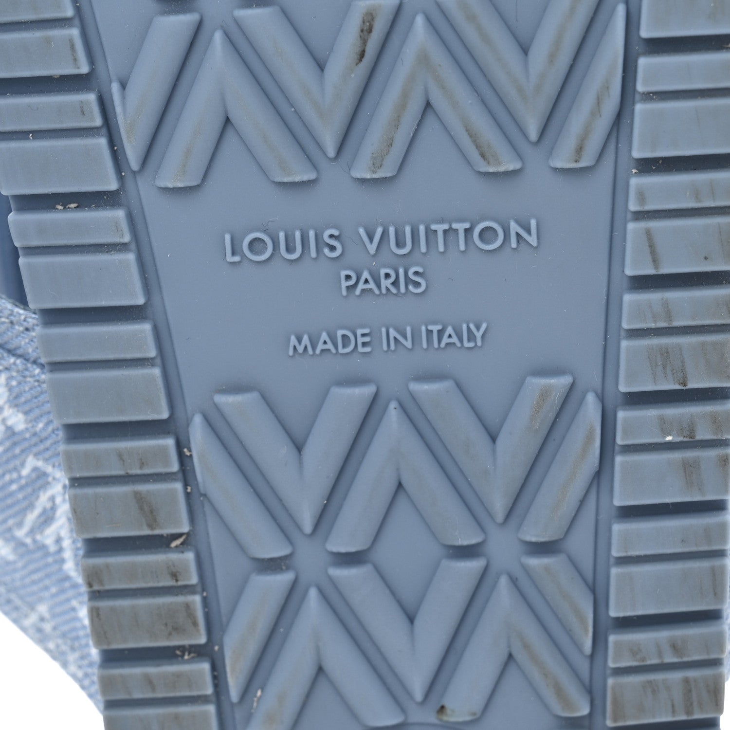 Louis Vuitton Monogram Jacquard Bom Dia Flat Comfort Mules 36 Blue 7 of 10