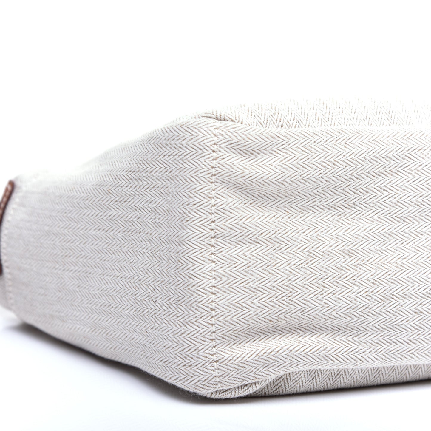 Canvas Barenia Fourbi 25 MM Pouch Naturel Fauve