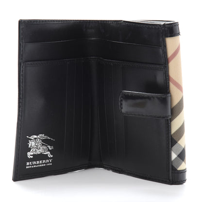 Burberry Nova Check Penrose Compact Wallet Black 7 of 12