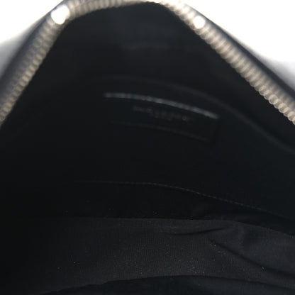 Saint Laurent Calfskin Studded Matelasse Monogram Lou Camera Bag Black 5 of 10