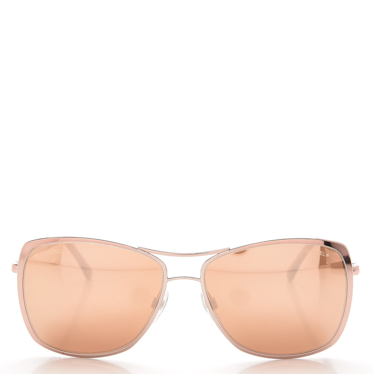 Chanel Metal Pilot Summer Sunglasses 4224 Rose Gold 2 of 9