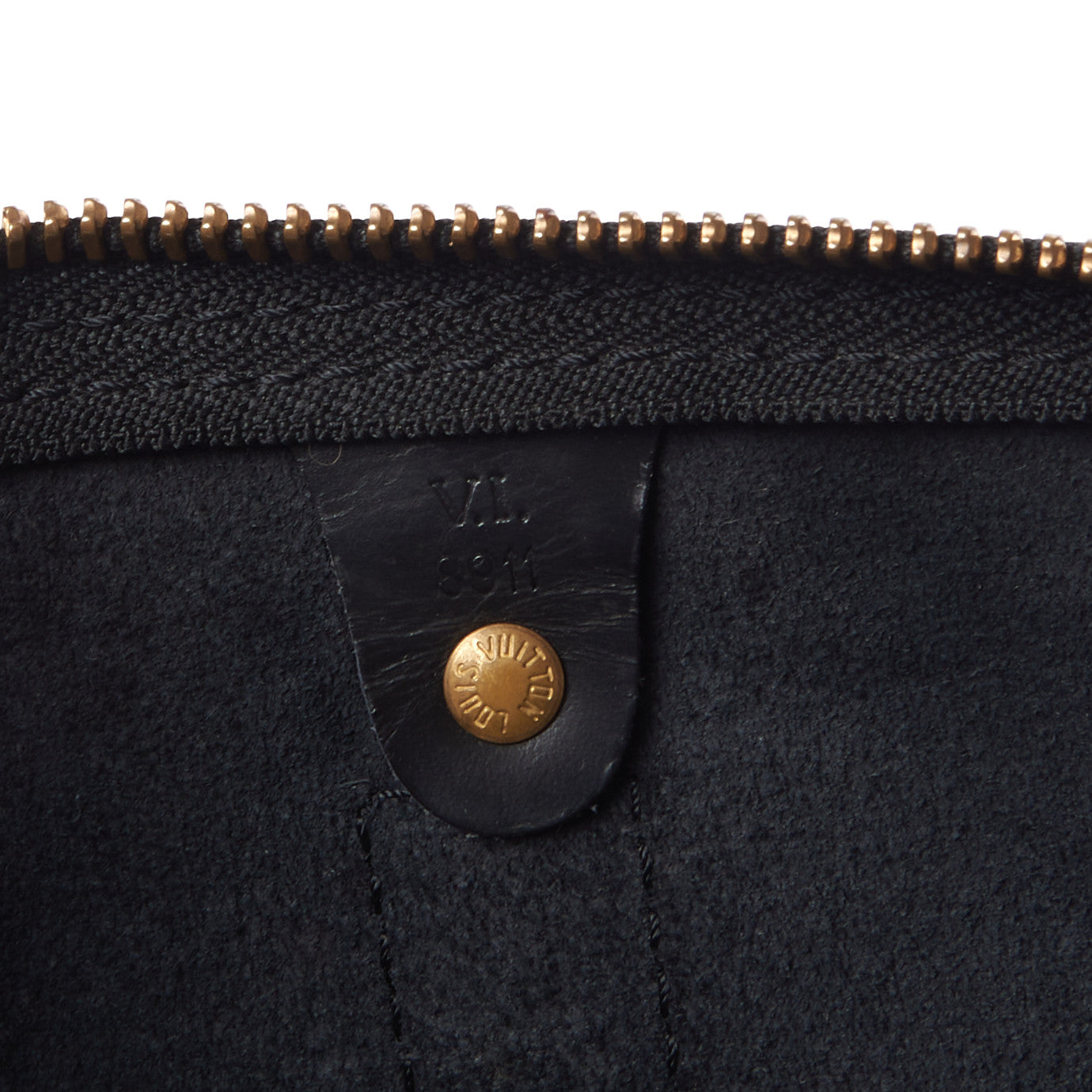 Louis Vuitton Epi Keepall 45 Black 9 of 9