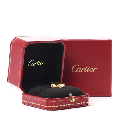 Cartier 18K Yellow Gold 5.5mm LOVE Ring 58 8.25 5 of 5