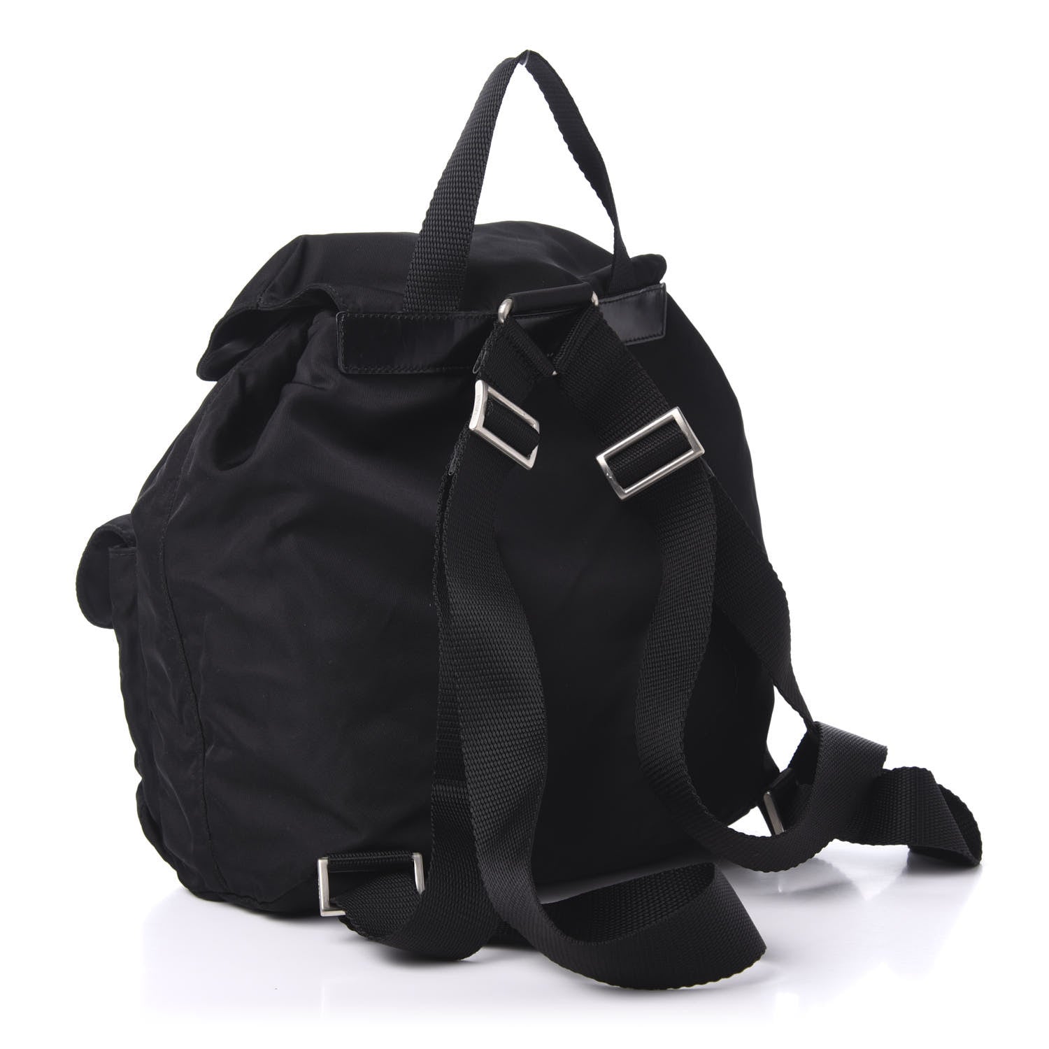 Prada Tessuto Nylon Vela Small Backpack Black 2 of 10