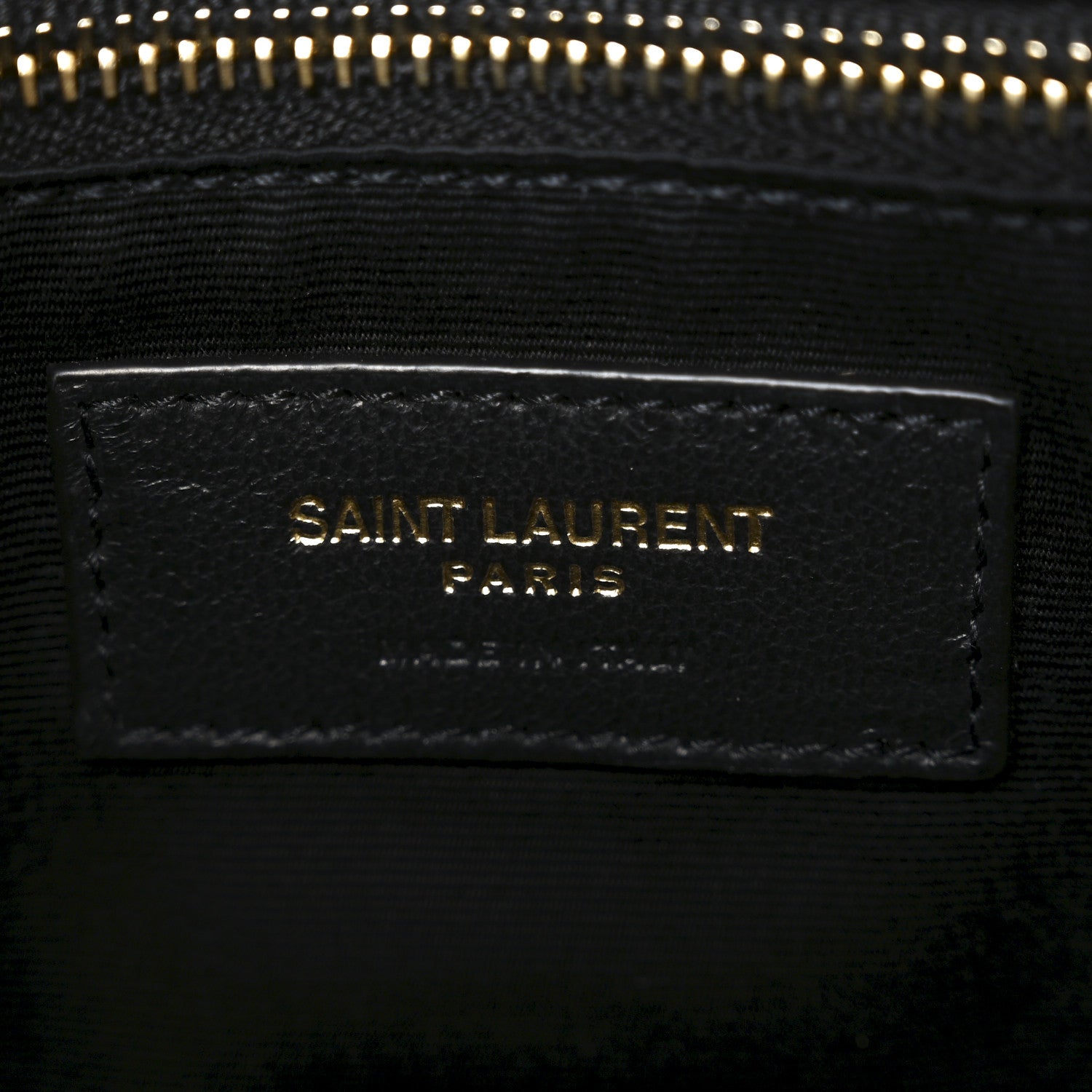 Saint Laurent Calfskin Y Quilted Monogram Medium Loulou Chain Satchel Dark Beige 6 of 10