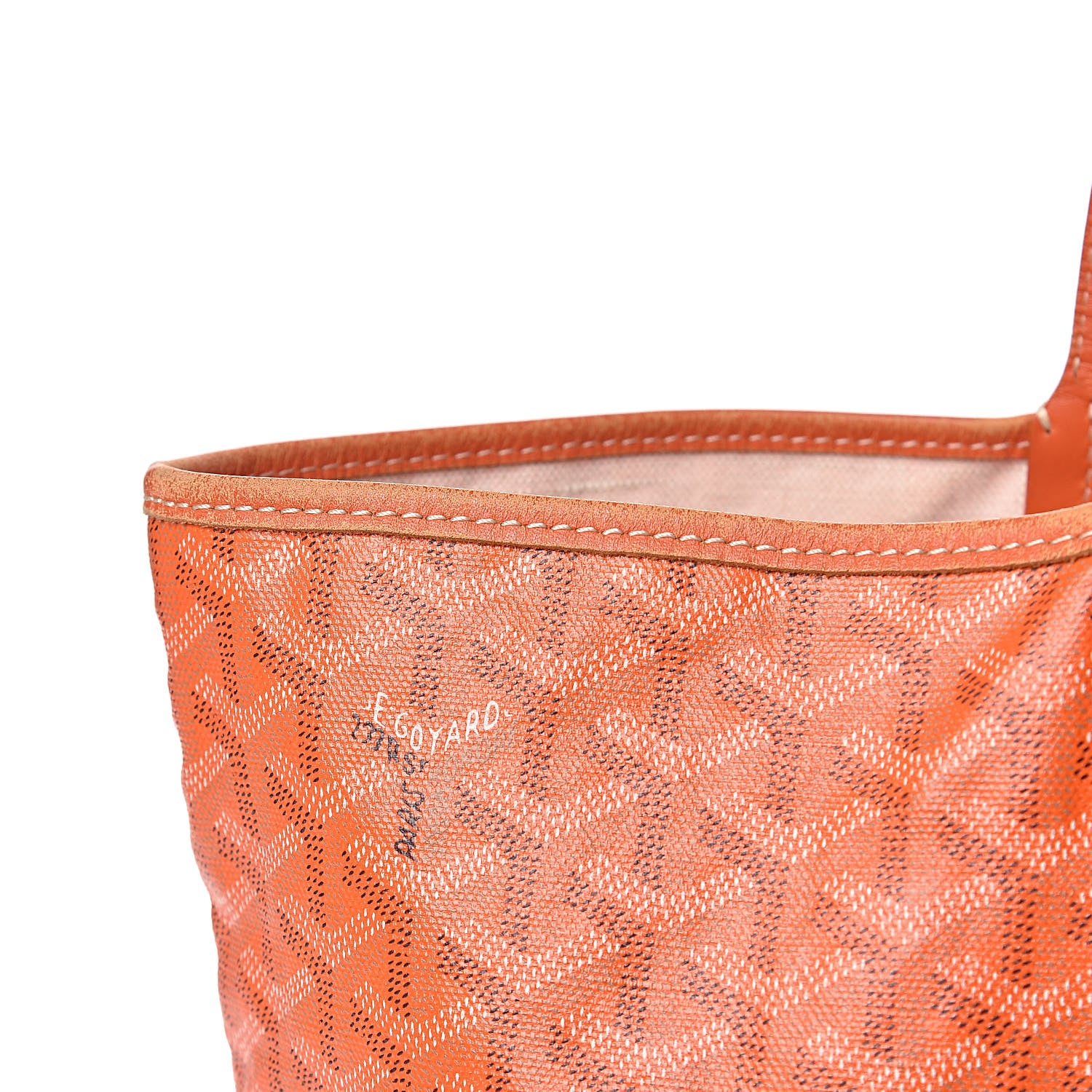 Goyard Goyardine Saint Louis PM Orange 14 of 23