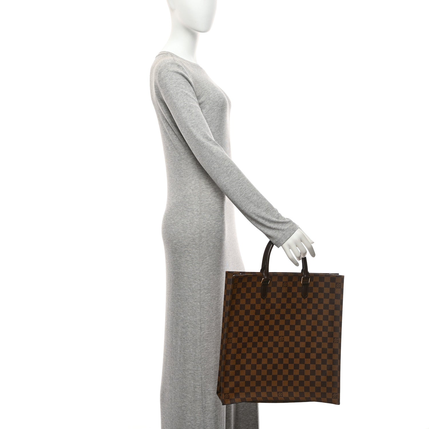 Louis Vuitton Damier Ebene Sac Plat 2 of 10