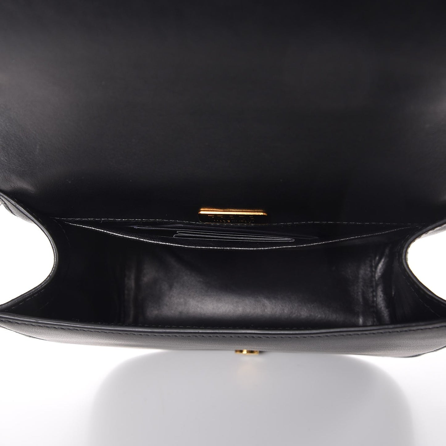 City Calf Pionniere Saddle Bag Black White