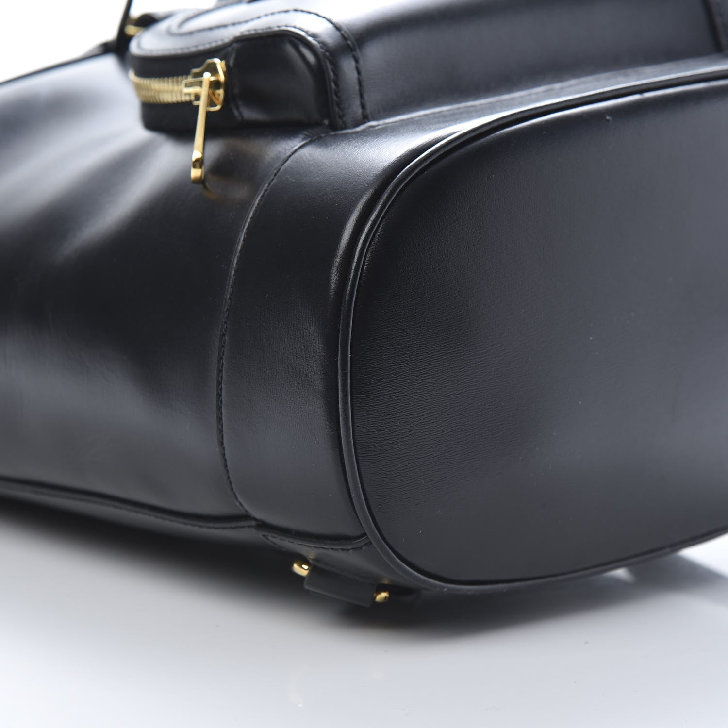 Gucci Boarded Plutone Calfskin Horsebit 1955 Single Buckle Backpack Black 8 of 10