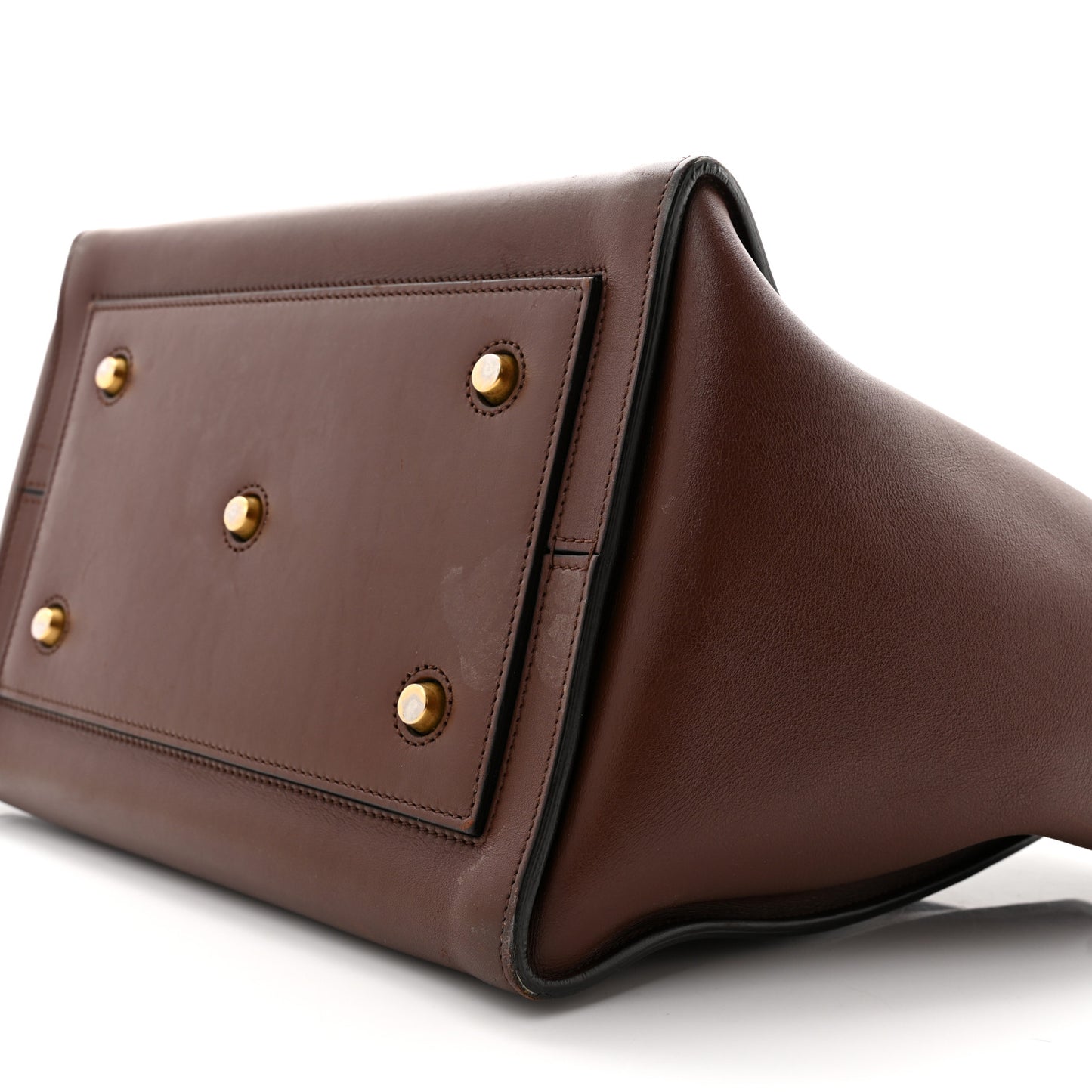 Natural Calfskin Medium Tie Knot Tote Acajou