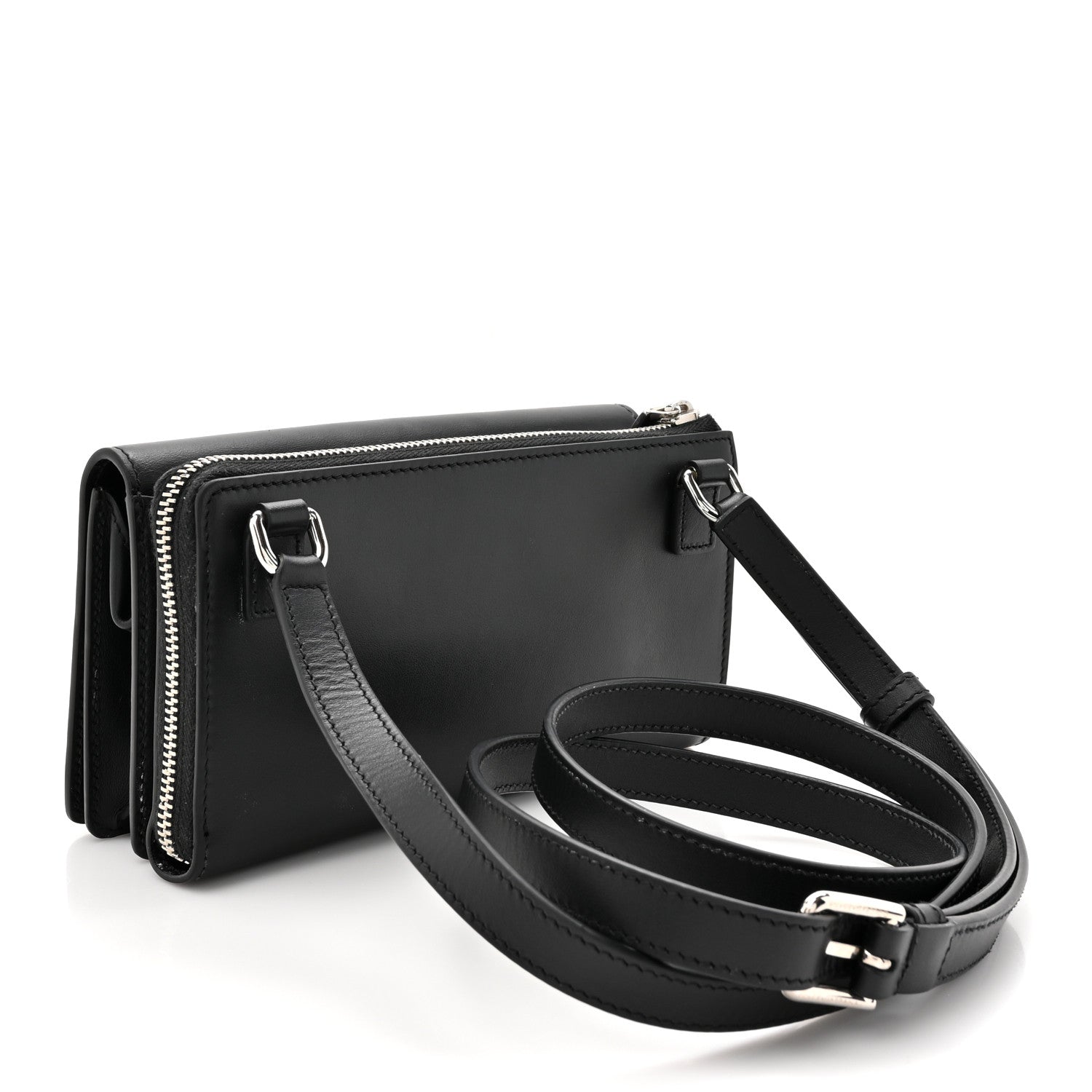 Dolce & Gabbana DOLCE GABBANA Calfskin DG Millennials Convertible Crossbody Black 3 of 14