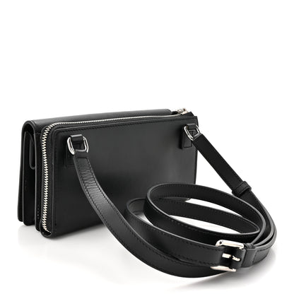 Dolce & Gabbana DOLCE GABBANA Calfskin DG Millennials Convertible Crossbody Black 3 of 14