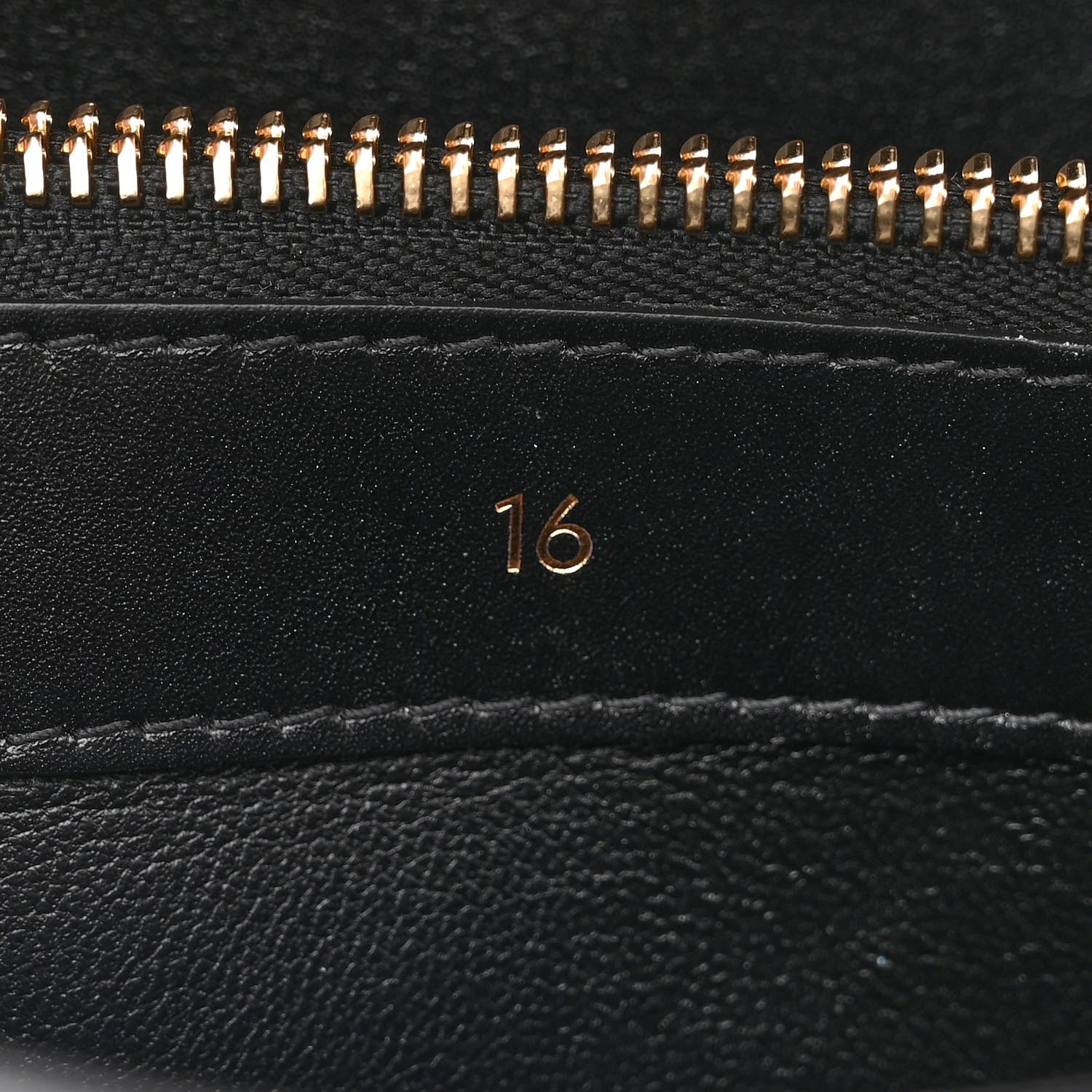 Celine Satinated Calfskin Small 16 Top Handle Bag Black 8 of 14
