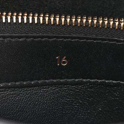 Celine Satinated Calfskin Small 16 Top Handle Bag Black 8 of 14