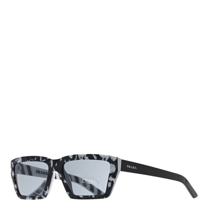 Prada Disguise Sunglasses SPR 04V Black White 1 of 8