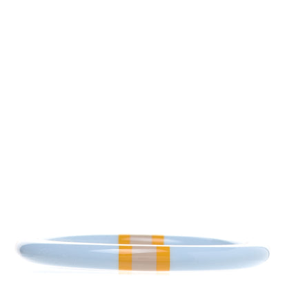 Hermes Lacquered Wood H Equipe PM Bangle Bracelet S 3 of 6