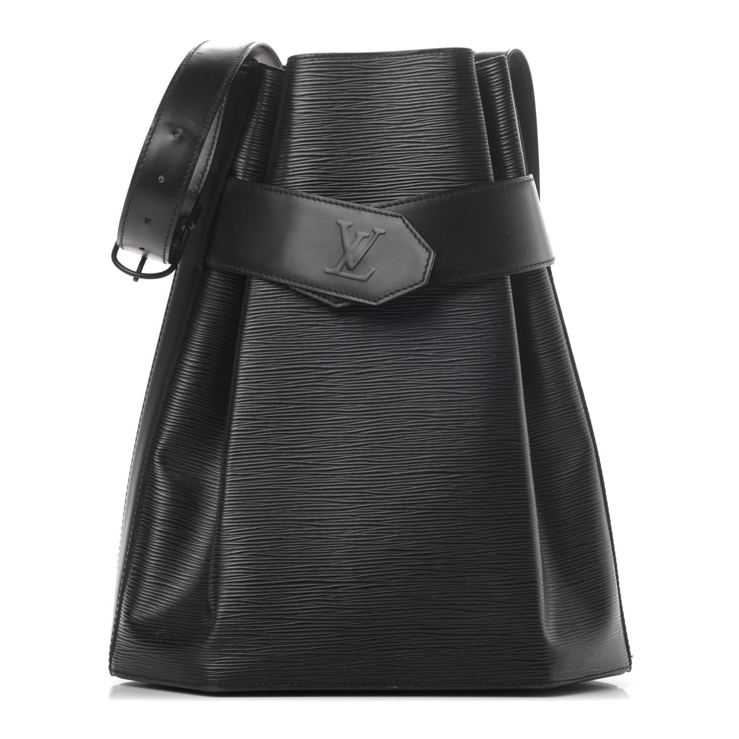 Louis Vuitton Epi Sac D'Epaule GM Black 1 of 5