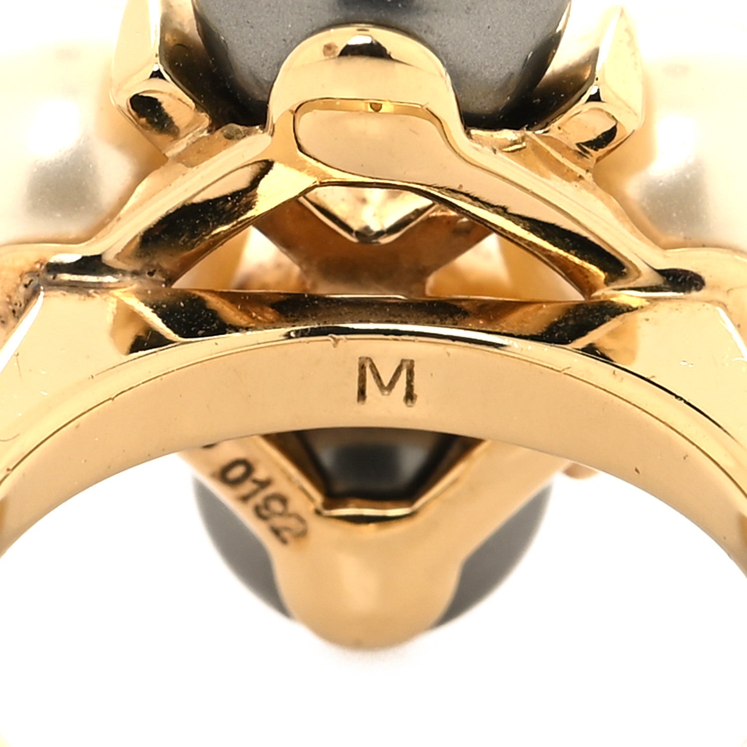 Louis Vuitton Pearl Cry Me A River Ring M 4 of 4