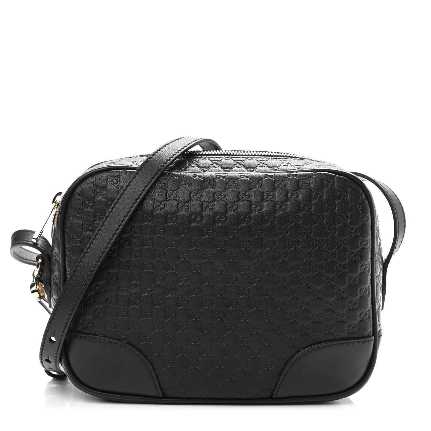 Gucci Microguccissima Mini Bree Messenger Bag Black 1 of 10