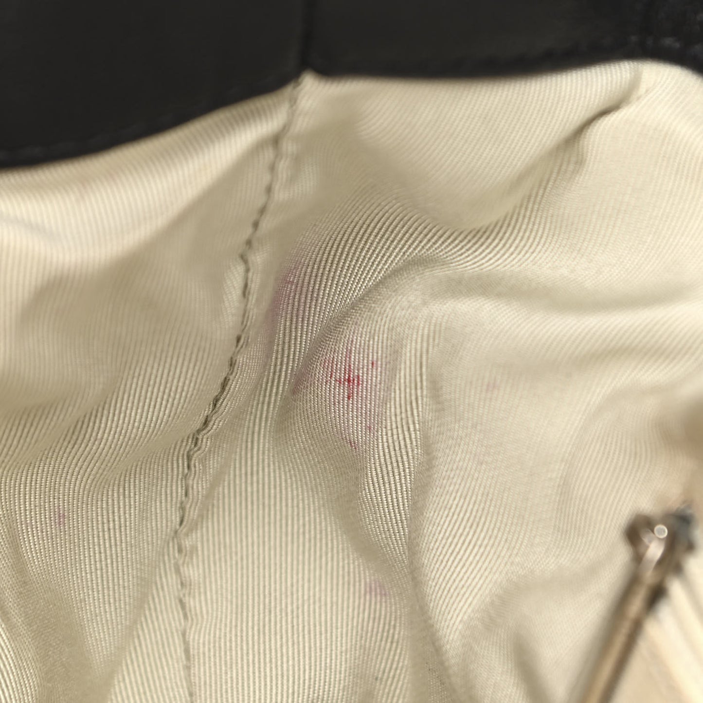 Washed Lambskin Quilted Large Chain Around Messenger Black