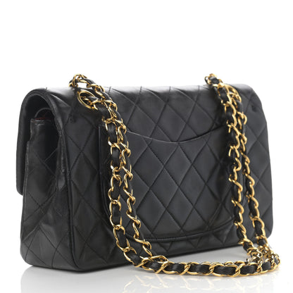 Chanel Lambskin Quilted Small Double Flap Black 3 of 15