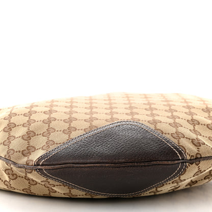 Gucci Monogram Large Princy Hobo Dark Brown 9 of 11