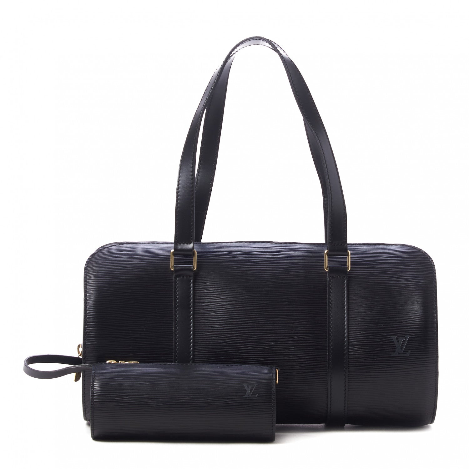 Louis Vuitton Epi Soufflot Black 1 of 9