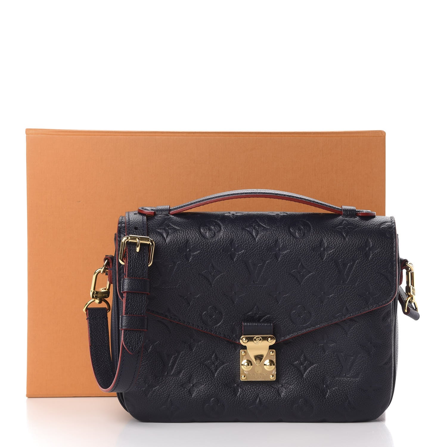 Louis Vuitton Empreinte Pochette Metis Marine Rouge 12 of 12