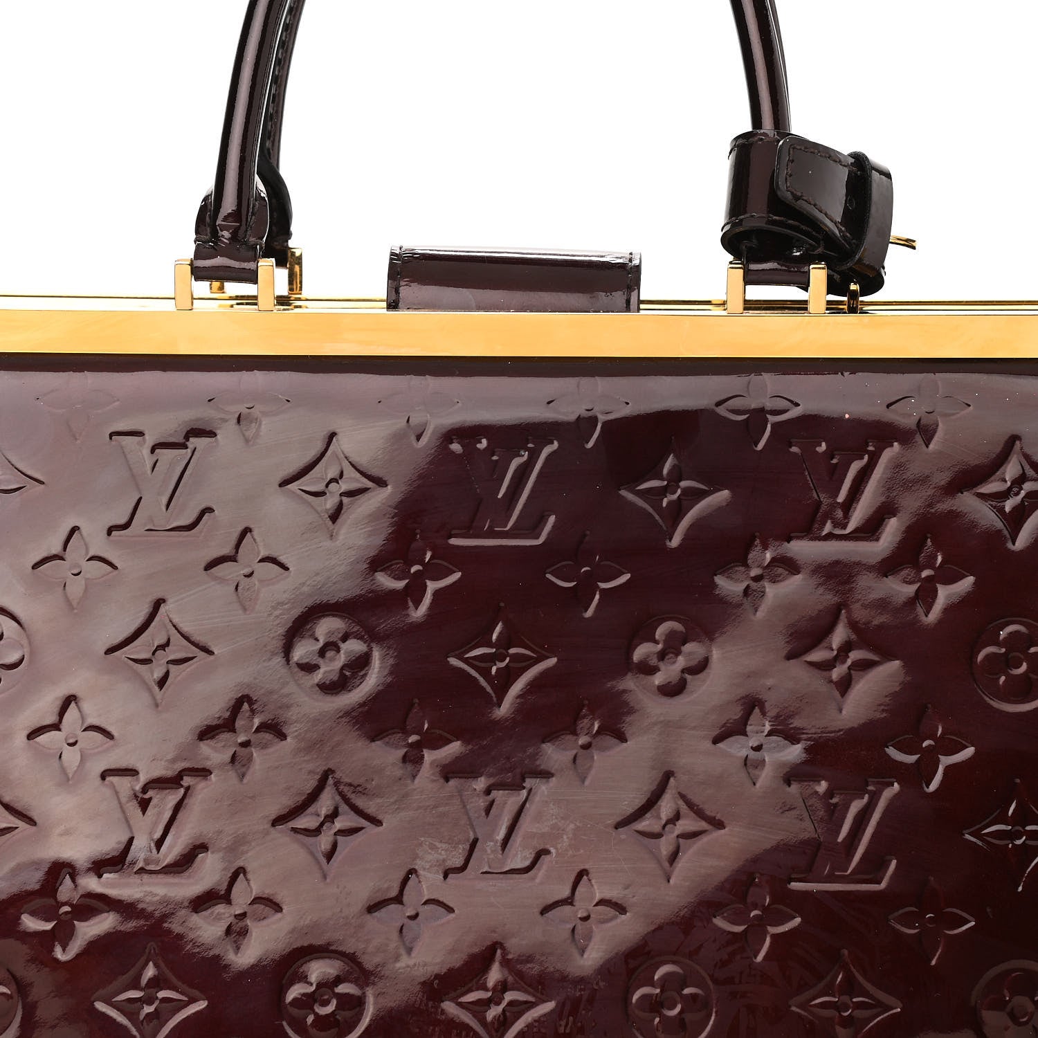 Louis Vuitton Vernis Deesse GM Amarante 9 of 14