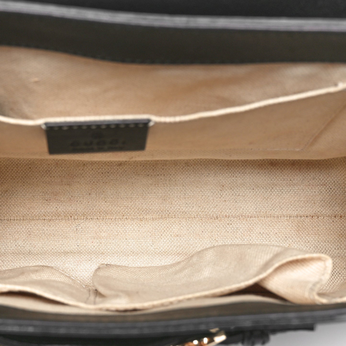 Guccissima Medium Emily Chain Shoulder Bag Black