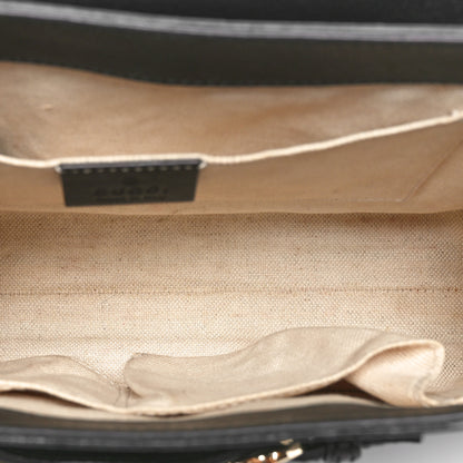 Gucci Guccissima Medium Emily Chain Shoulder Bag Black 5 of 11