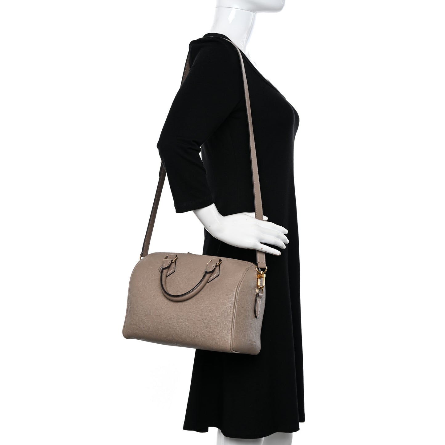 Empreinte Monogram Giant Speedy Bandouliere 25 Tourterelle