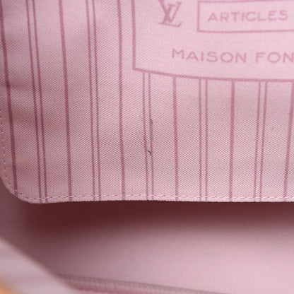 Louis Vuitton Monogram Saint Barth V Neverfull MM Rose Ballerine 18 of 20