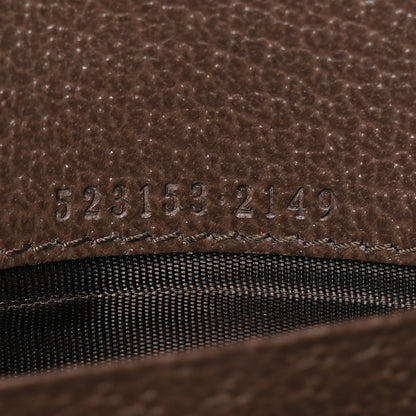 Gucci GG Supreme Monogram Web Ophidia Continental Wallet Brown 7 of 9