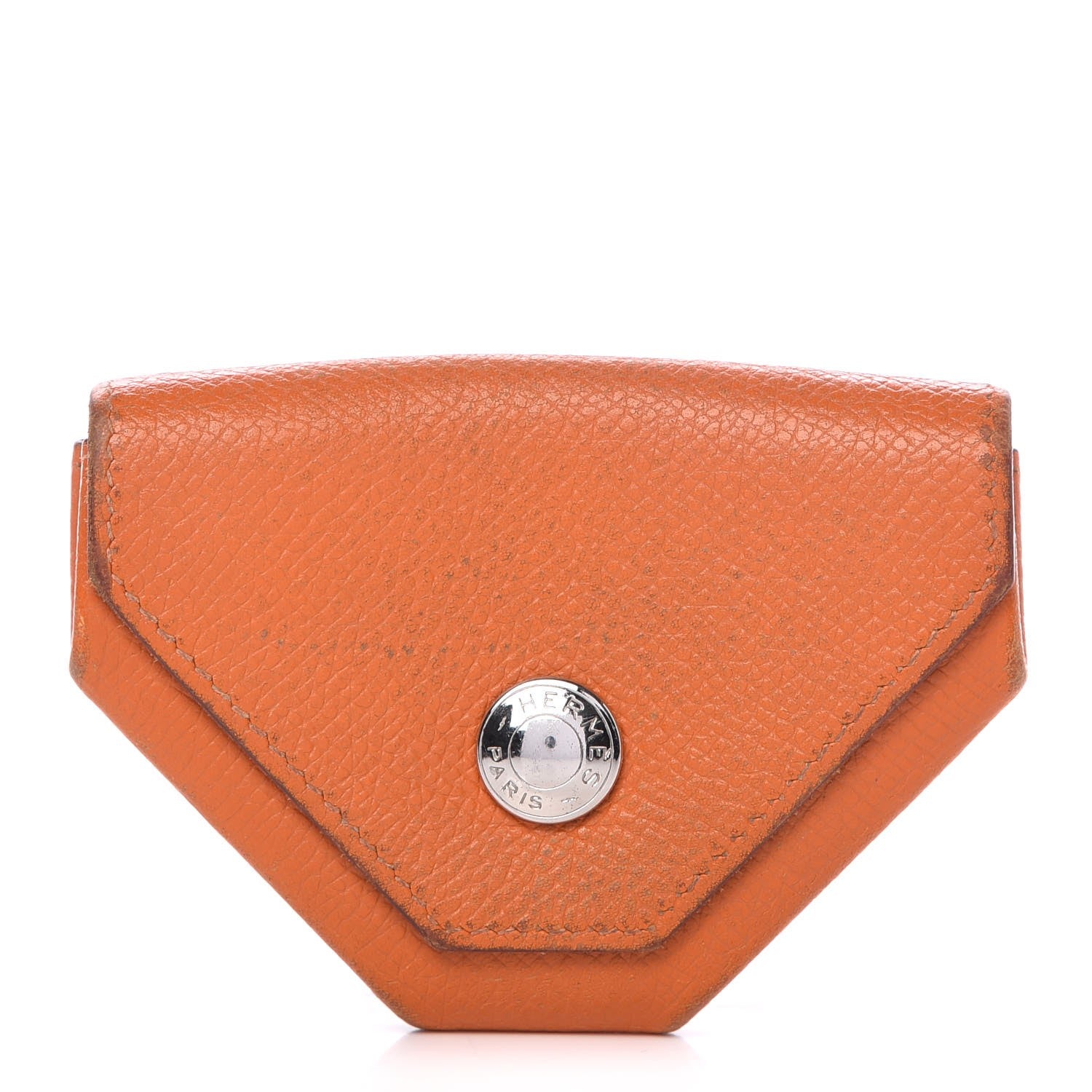 Hermes Epsom Le 24 Coin Purse Orange 1 of 13