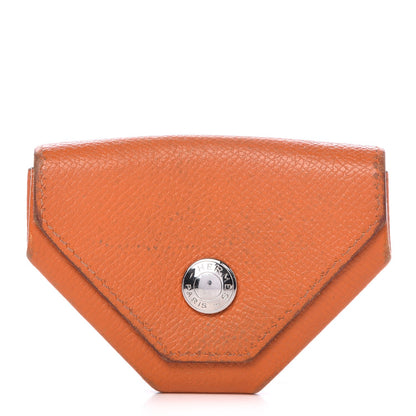 Hermes Epsom Le 24 Coin Purse Orange 1 of 13