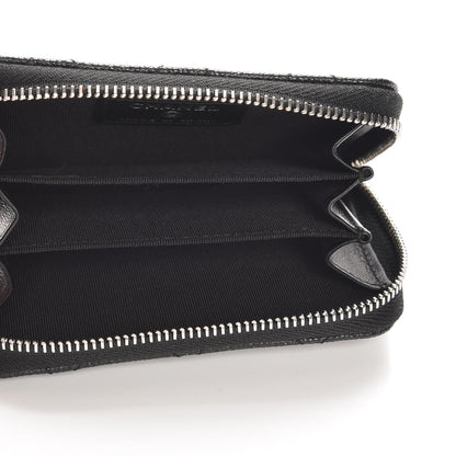 Chanel Iridescent Caviar Quilted Zip Coin Purse Black 5 of 10