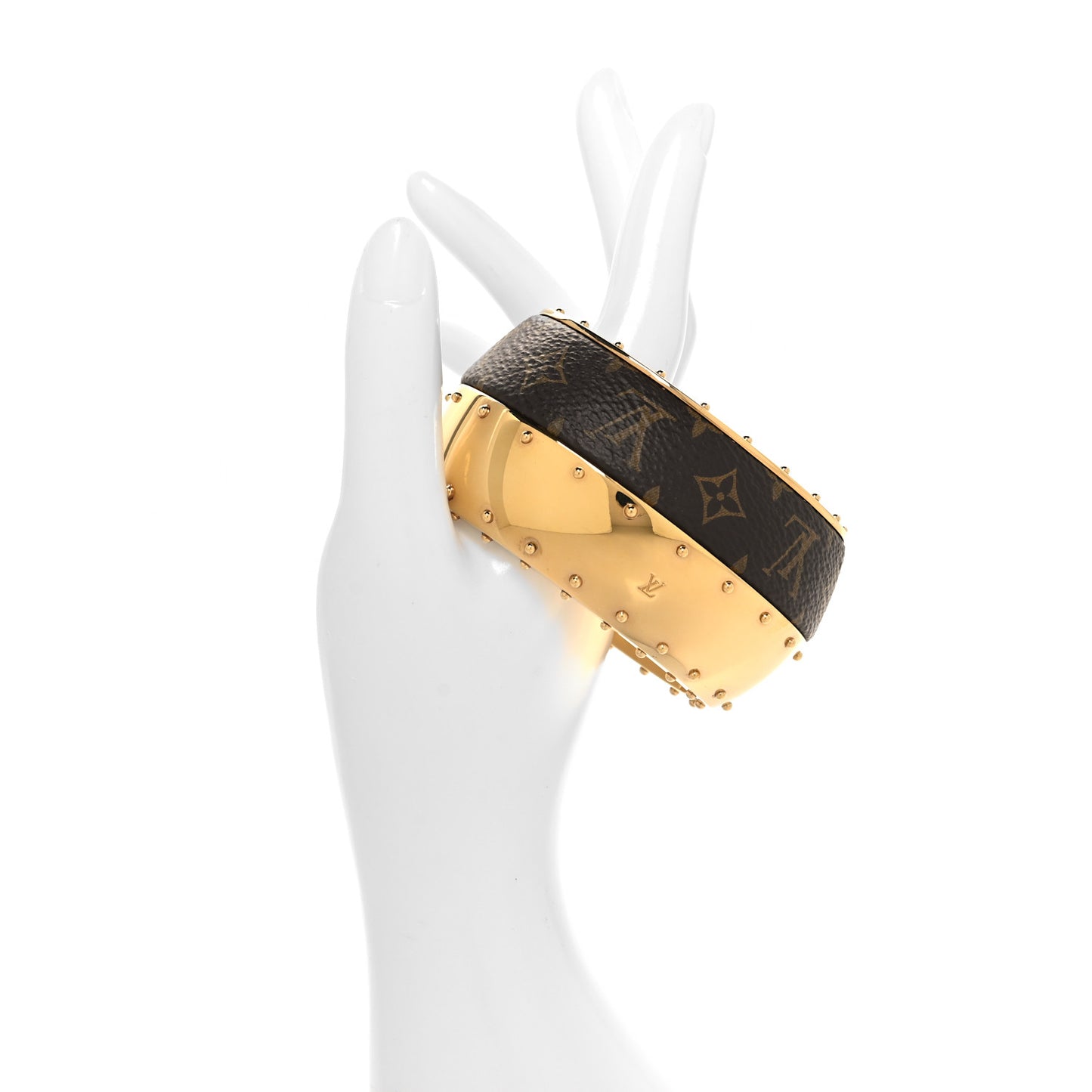 Monogram Wild LV Cuff Bracelet M
